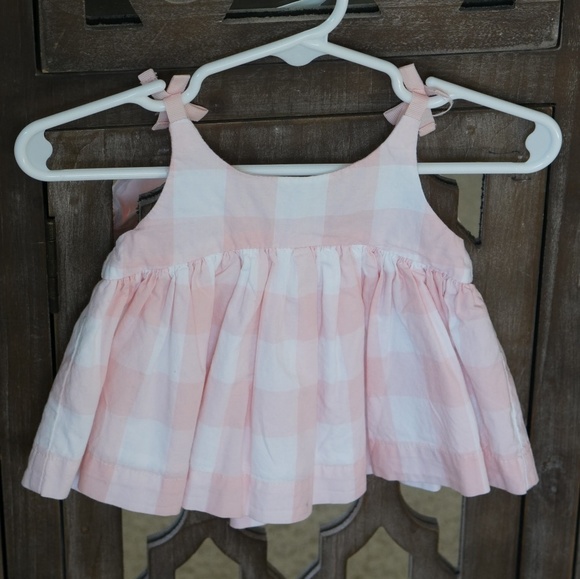 GAP Other - Baby Gap | Plaid White & Pink Dress GAP Other - Baby Gap | Plaid White & Pink Dress